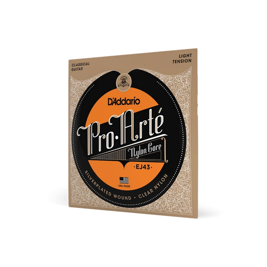 EJ43 Pro-Arté – Cuerdas de Nylon para Guitarra Clásica, Tensión Ligera
