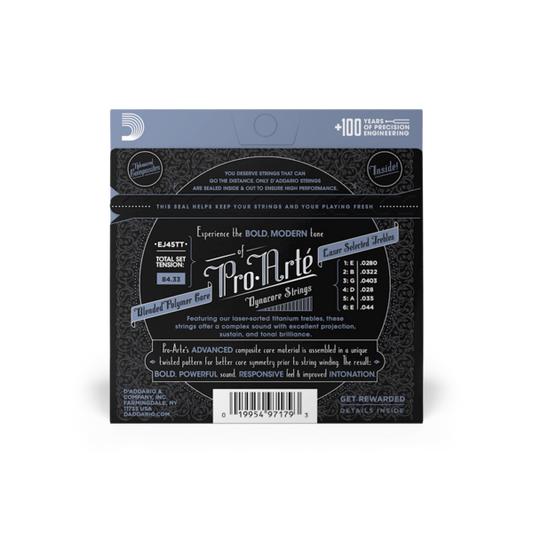 EJ45TT Set de cuerdas nylon Pro Arte Dynacord tension normal