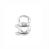 RCL1LN Abrazadera para Clarinete Bb, Niquelada