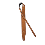 OSVG-75TN Vegan Series – Correa Extra Ancha para Guitarra en PVC Color Tan Ecológica y Libre de Ftalatos