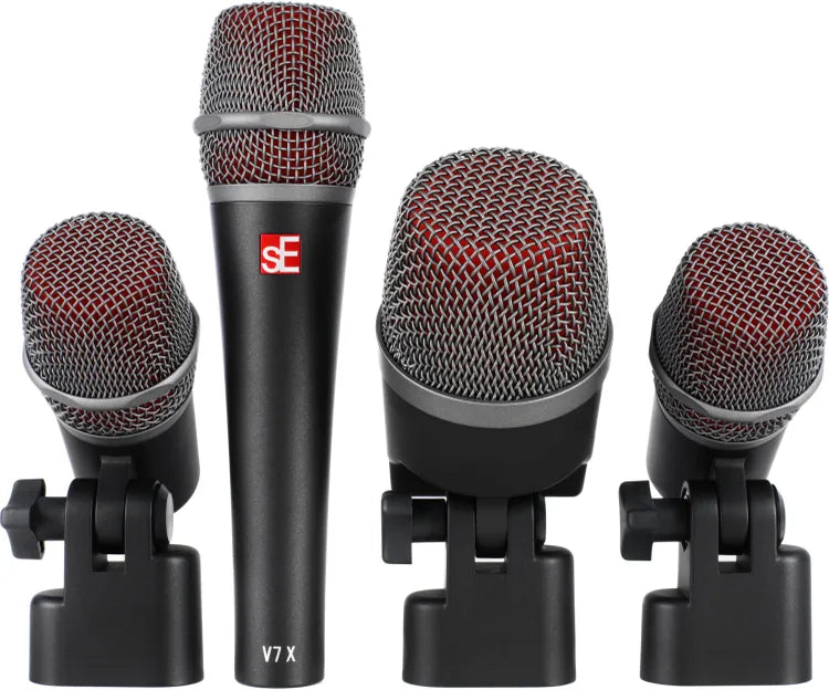 V-PACK VENUE STANDARD – Solución compacta y profesional para microfonear tu batería en vivo