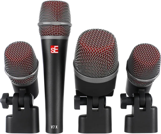 V-PACK VENUE STANDARD – Solución compacta y profesional para microfonear tu batería en vivo