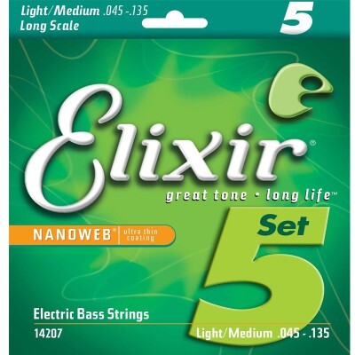 14207 5 Set de cuerdas para Bajo 45-135 MEDIUM
