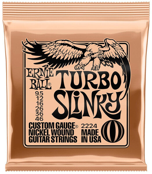 ERNIE 2224 Set de cuerdas para Guitarra electrica REGULAR SLINKY 9.5-46