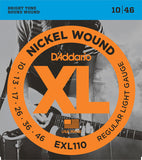 EXL110 Set de cuerdas guitarra eléctrica de níquel, Regular Ligero, 10-46