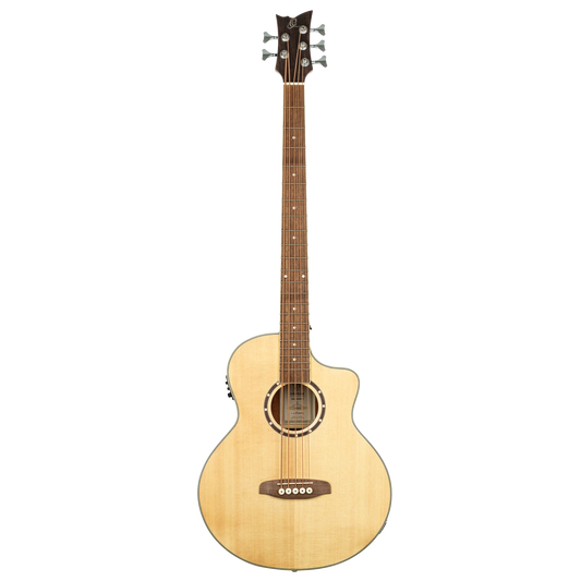D7CE-5  Bass Deep Series 7 – Bajo Acústico Electroacústico de 5 Cuerdas Medium Scale con Tapa de Abeto y Caoba Natural