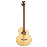 D7CE-5  Bass Deep Series 7 – Bajo Acústico Electroacústico de 5 Cuerdas Medium Scale con Tapa de Abeto y Caoba Natural