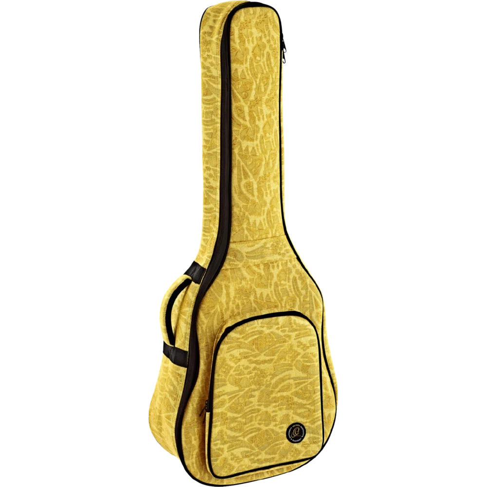 OGBCL-SUJ Jean Color Bags – Funda Acolchada para Guitarra Clásica Tamaño Completo Color Yellow Denim