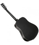 SO104BK Guitarra acustica con figura de cuerpo OOO color negro