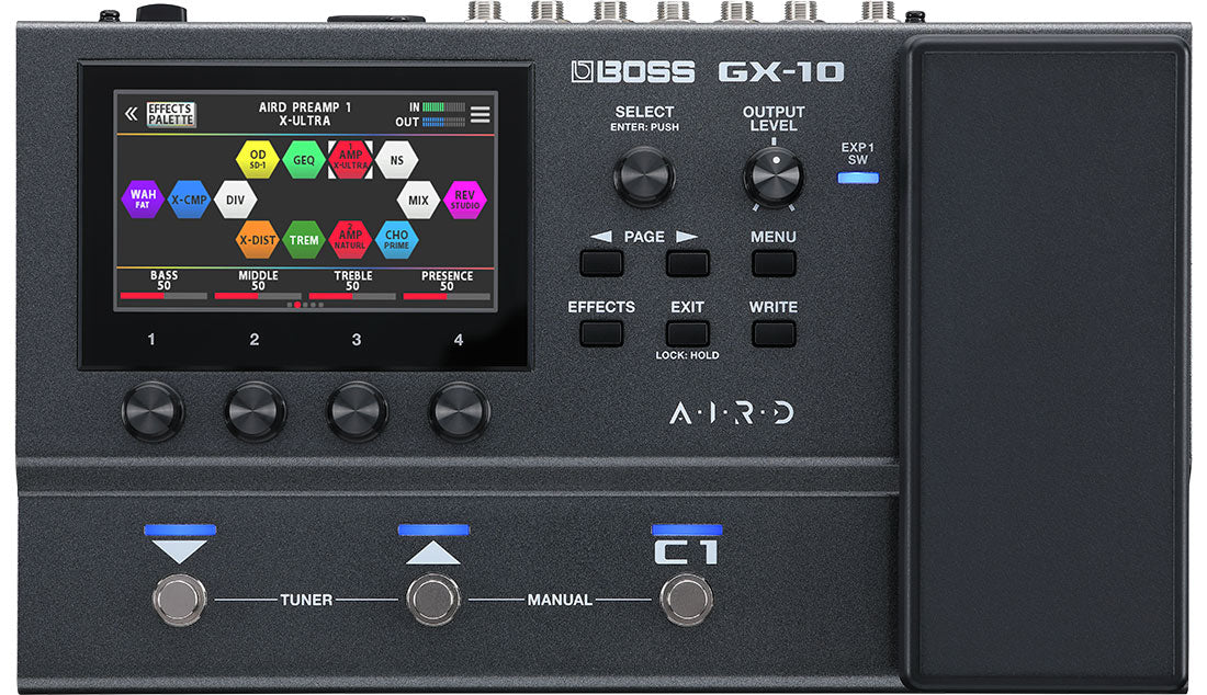 GX-10 Procesador de efecto para guitarra