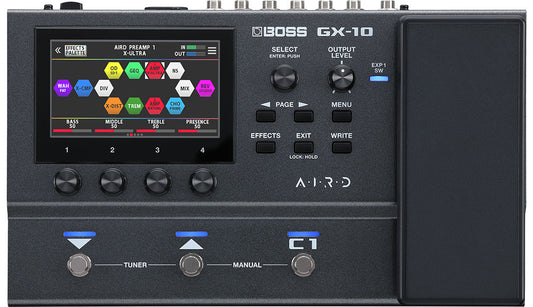 GX-10 Procesador de efecto para guitarra