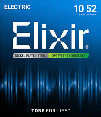 19077  Juego de Cuerdas para Guitarra Eléctrica OPTIWEB Nickel Plated Steel (.010 – .052)