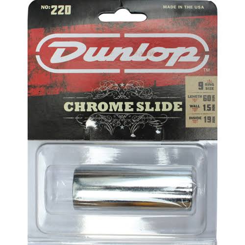 220 Slide para Guitarra Chromed Steel – Medium