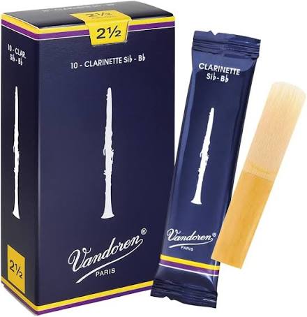 CR1025/01 Caña para Clarinete Sib (Bb) #2.5 – Unidad