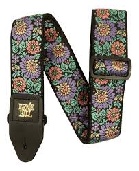 ERNIE 5340 Strap Jacquard Guitar  Evening Bloom