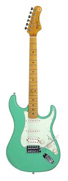 TG 530-SG-LF/AWH Surf Green Guitarra de color