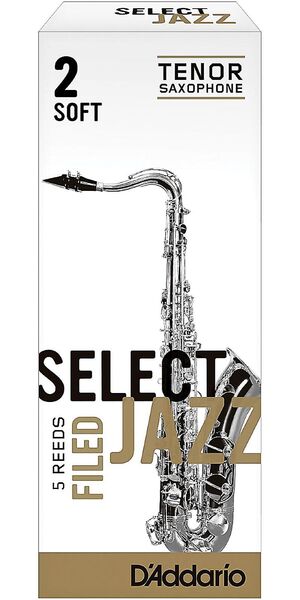 RSF05TSX2S-01 Caña individual Rico Filed Soft 2 Select Jazz Reed para saxofón Tenor