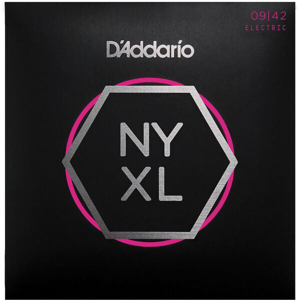 NYXL0942 Set de cuerdas New York guitarra eléctrica, Super Ligera