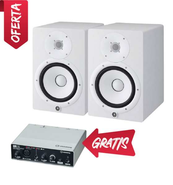 HS5W x2 + UR12 Oferta de Monitores de estudio e interface