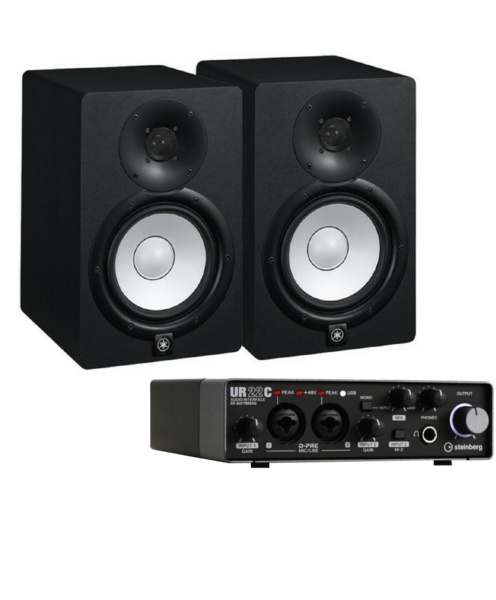 HS8 x2 + UR22C Oferta de Monitores de estudio e interface