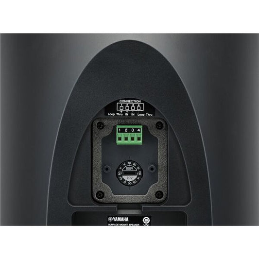 VXS8 Bocinas de superficie 8" negras (Par)