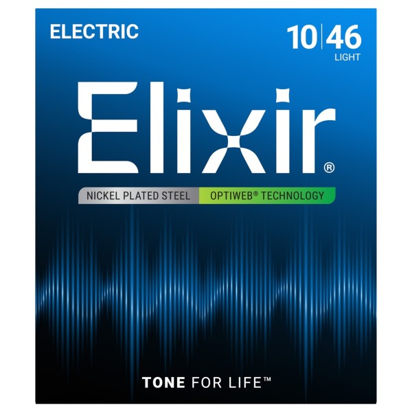 19052 Set de cuerdas para guitarra eléctrica OPTIWEB, ligera