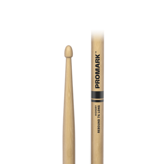 RBH535LAW Bolillos Rebound 7A LONG HICKORY WD TIP
