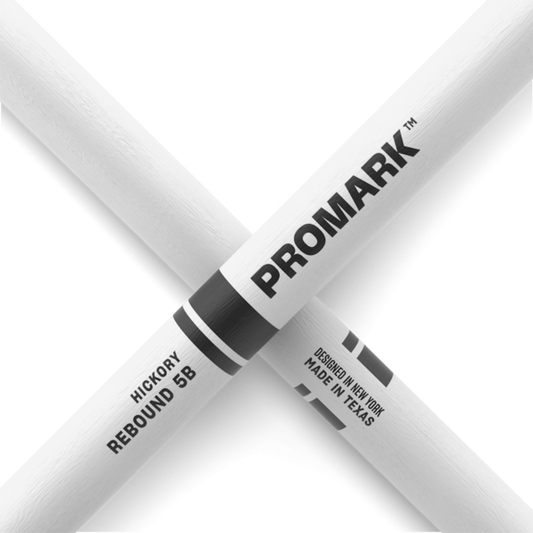 RBH595AW-WHITE Bolillos de color blanco Rebound 5B WHT HI CKORY WD TIP