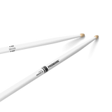 RBH595AW-WHITE Bolillos de color blanco Rebound 5B WHT HI CKORY WD TIP