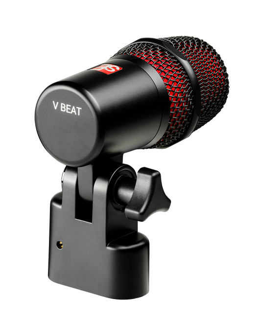 V BEAT Black  Micrófono Dinámico para Toms y Cajas