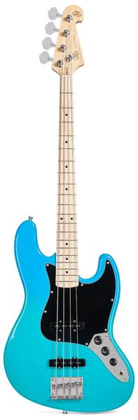 SBM1/BG-BA1565 Bajo electrico color azul brillante W/B