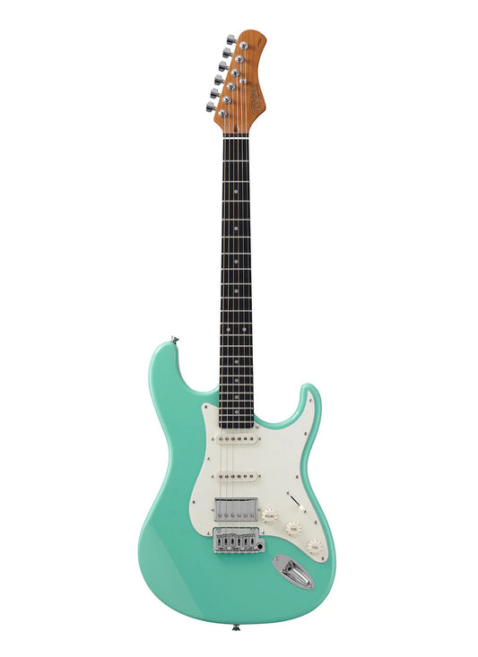 T 640 SUPER-SG-DF/AWH Guitarra Eléctrica Estilo Vintage Surf Green
