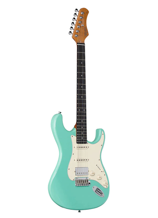 T 640 SUPER-SG-DF/AWH Guitarra Eléctrica Estilo Vintage Surf Green