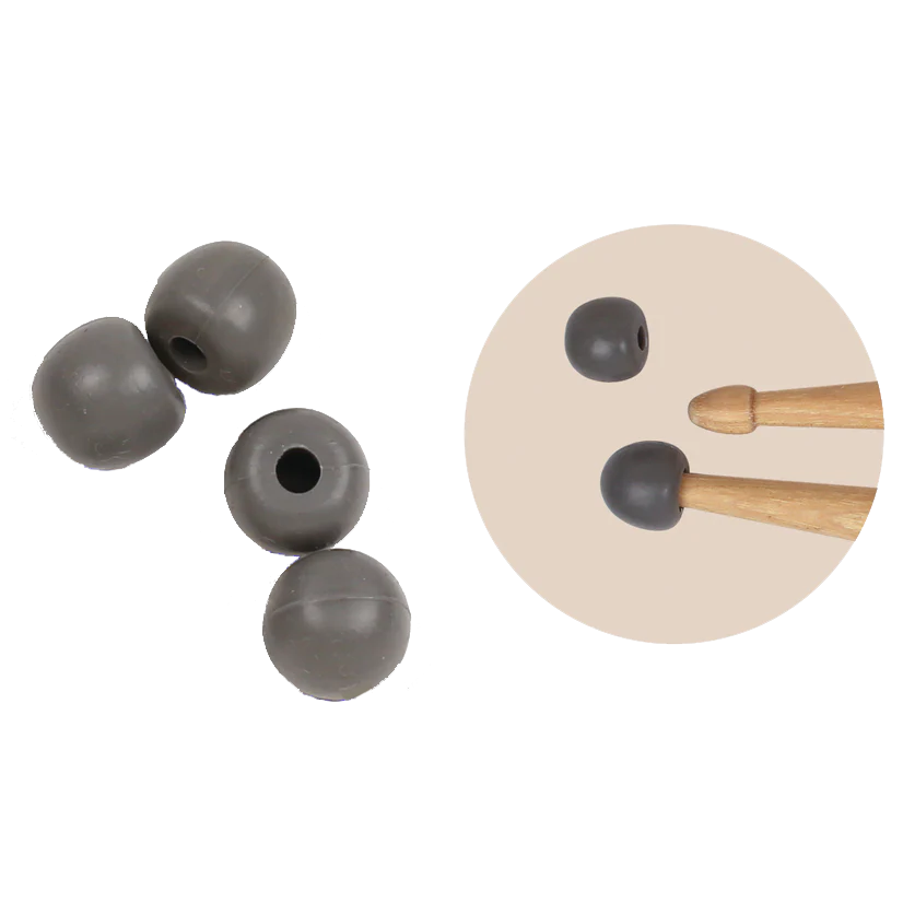 UPT Puntas de Goma para Baquetas (2 Pares)