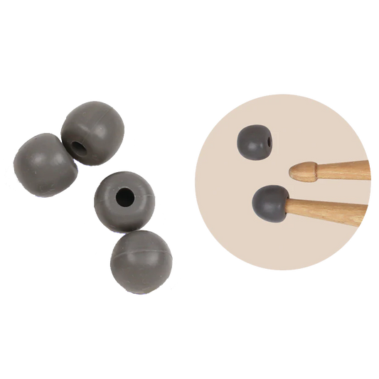 UPT Puntas de Goma para Baquetas (2 Pares)