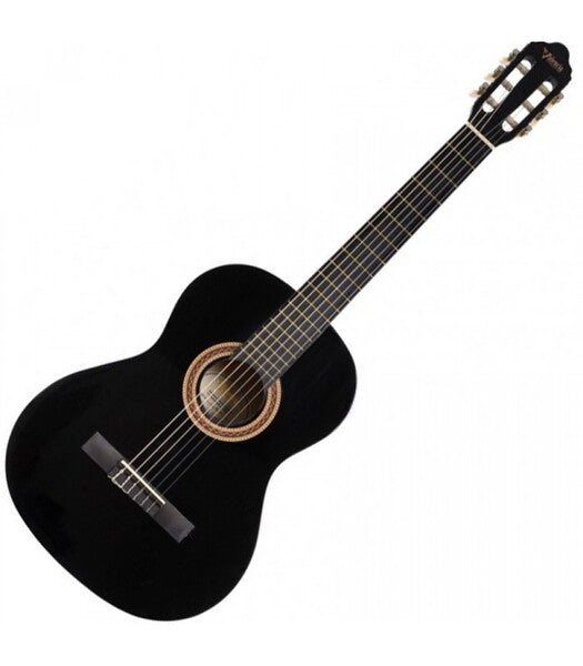 VC104BK Guitarra Clásica 4/4 color negra