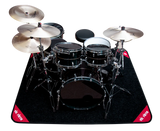 VICRUG1 Alfombra Drum Rug Deluxe para Batería con Estuche