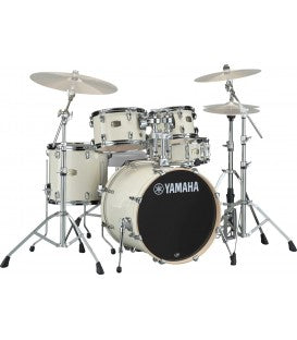 SBP0F5 CLW Yamaha Stage Custom Birch  (Blanco Clásico)